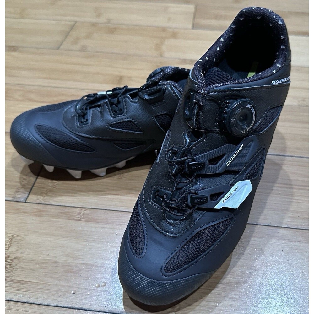 Mavic Sequence XC Elite MTB Shoes Womens Size 7.5 After Dark/ White/ Black